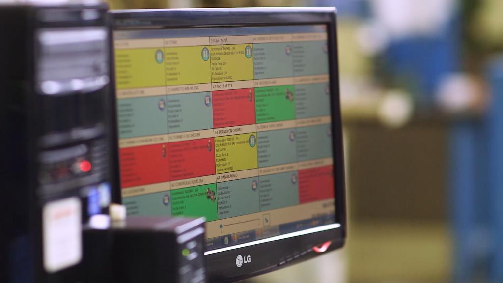 Monitor computer con IIoT