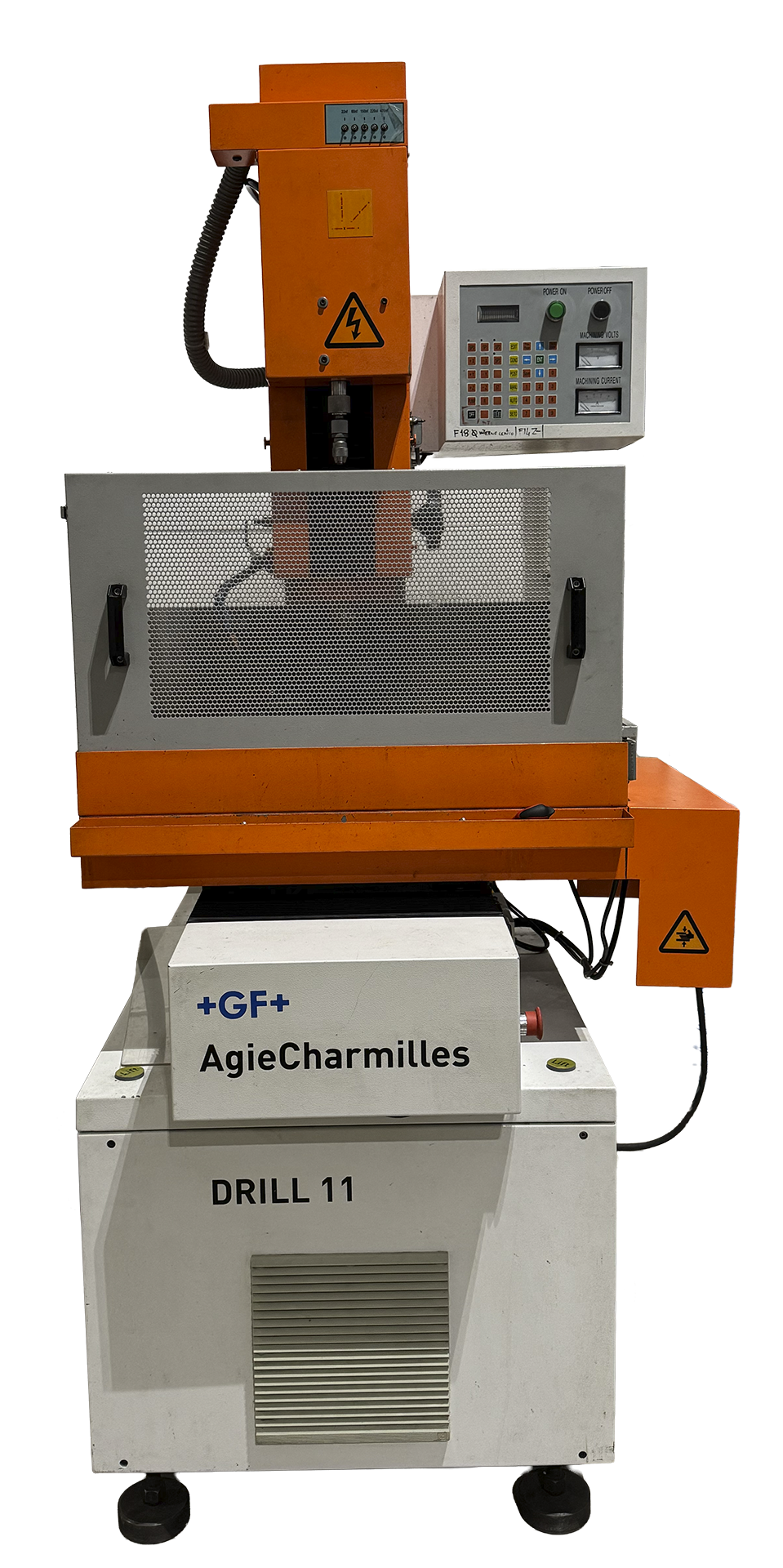 Agie Charmilles EDM drilling machine.